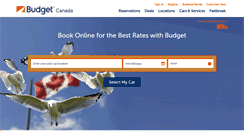 Desktop Screenshot of budget.ca