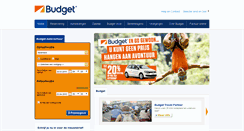 Desktop Screenshot of budget.nl