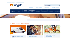 Desktop Screenshot of budget.de
