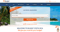 Desktop Screenshot of budget.co.cr