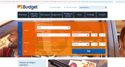 Desktop Screenshot of budget.no
