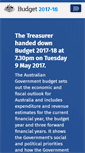 Mobile Screenshot of budget.gov.au