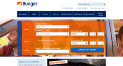Desktop Screenshot of budget.co.za